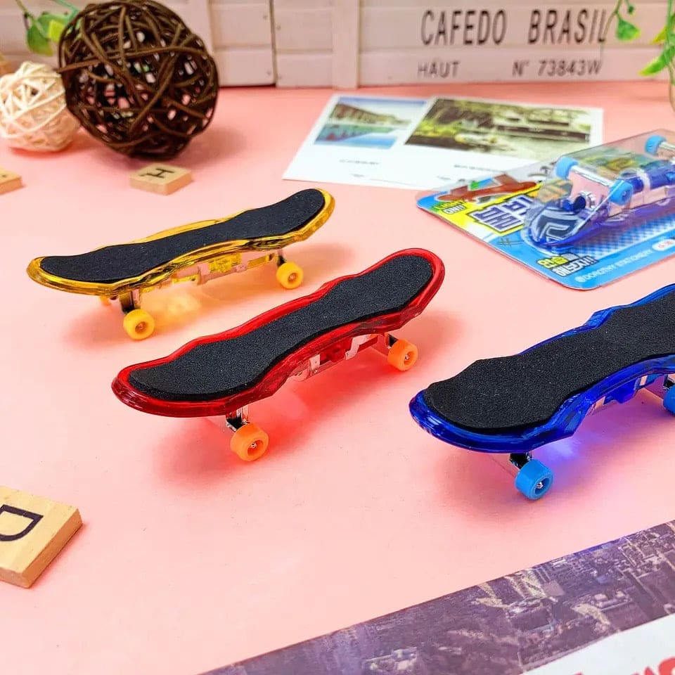 Set Of 2 Mini Finger Skateboard, Indoor Tabletop Finger Board, Frosted Finger Skateboard, Professional Finger Skateboard, Finger Led Board, Mini Alloy Fingerboard, Novelty Glowing Skateboard Toys Fingerboard, Decorations LED Fingertips Movement Finger Toy Set Of 2 Mini Finger Skateboard, Indoor Tabletop Finger Board, Frosted Finger Skateboard, Professional Finger Skateboard, Finger Led Board, Mini Alloy Fingerboard, Novelty Glowing Skateboard Toys Fingerboard, Decorations LED Fingertips Movement Finger Toy